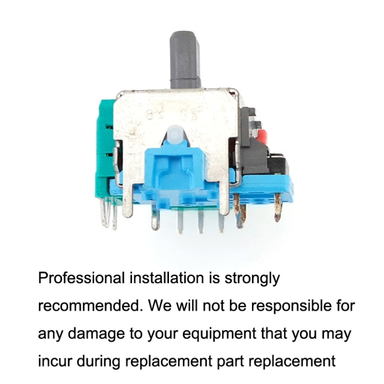 For Sony PS4 / MicroSoft XBOX One ML-ps4007 Handle 3D Joystick, Color: Blue Gray Bottom by buy2fix