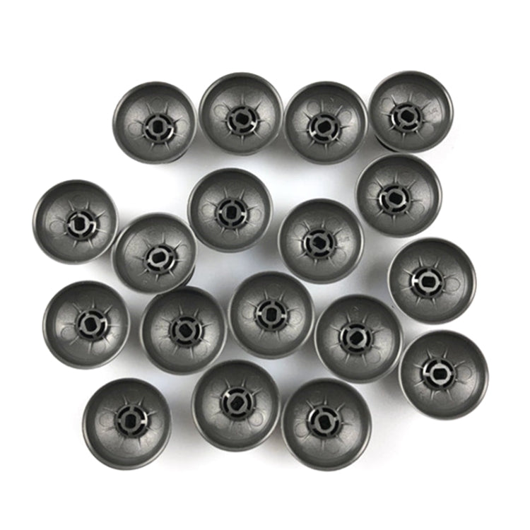 For PS4 10pcs Controller Joystick Mushroom Cap(Grey) by buy2fix