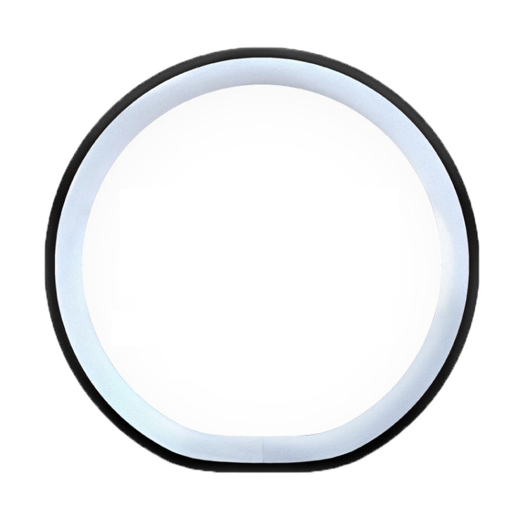 Car Steering Wheel Short Plush Winter Non-slip Grip Cover, Size: 38cm(D Shaped Black) by buy2fix