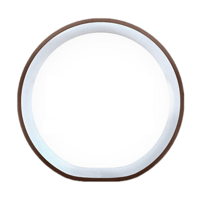 Car Steering Wheel Short Plush Winter Non-slip Grip Cover, Size: 38cm(D Shaped Brown) by buy2fix