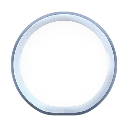 Car Steering Wheel Short Plush Winter Non-slip Grip Cover, Size: 38cm(D Shaped Silver Gray) by buy2fix