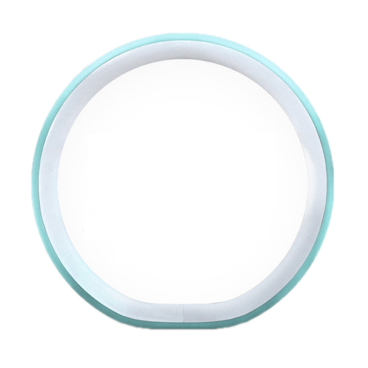 Car Steering Wheel Short Plush Winter Non-slip Grip Cover, Size: 38cm(D Shaped Blue) by buy2fix