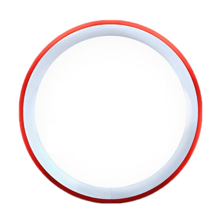 Car Steering Wheel Short Plush Winter Non-slip Grip Cover, Size: 38cm(Round Orange) by buy2fix