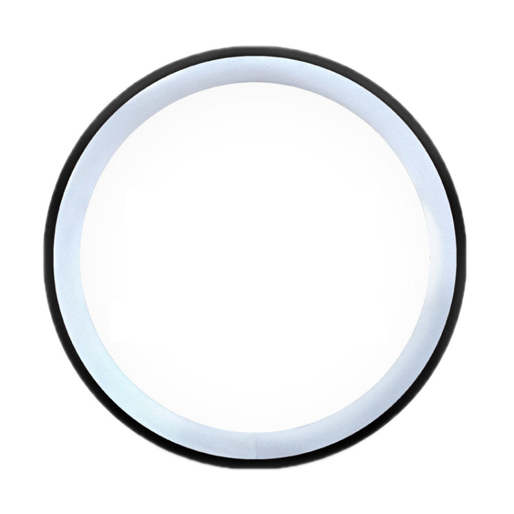 Car Steering Wheel Short Plush Winter Non-slip Grip Cover, Size: 38cm(Round Black) by buy2fix