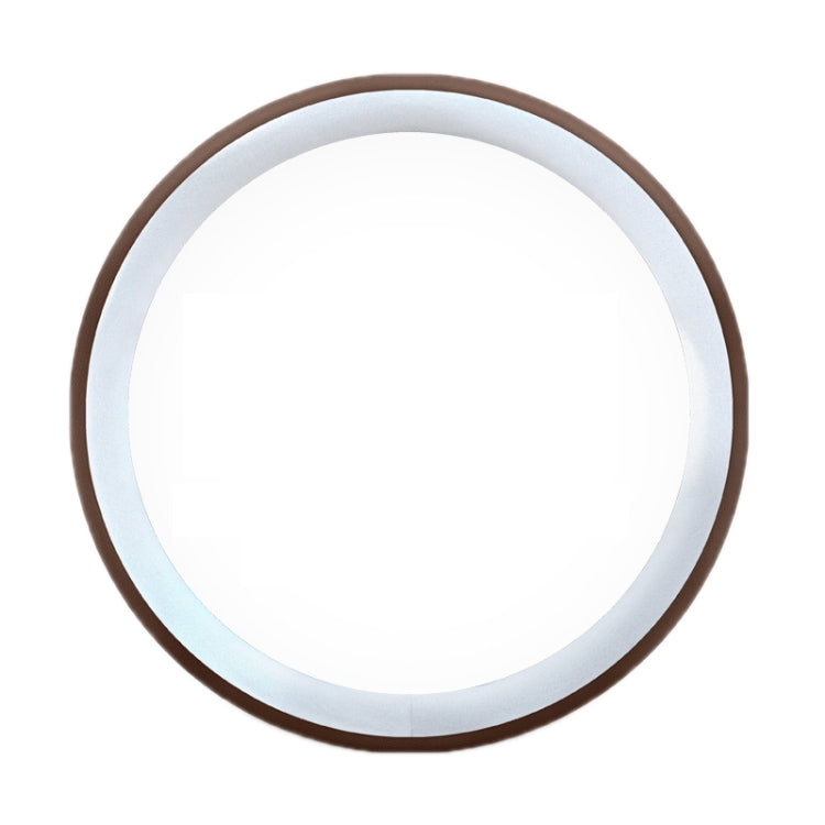 Car Steering Wheel Short Plush Winter Non-slip Grip Cover, Size: 38cm(Round Brown) by buy2fix