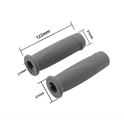 For Ninebot F30/F40 1pair Electric Scooter Silicone Handlebar Cover(Gray) - Accessories & Parts by buy2fix | Online Shopping UK | buy2fix
