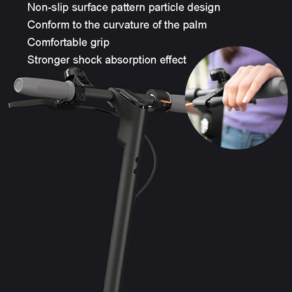 For Ninebot F30/F40 1pair Electric Scooter Silicone Handlebar Cover(Gray) - Accessories & Parts by buy2fix | Online Shopping UK | buy2fix