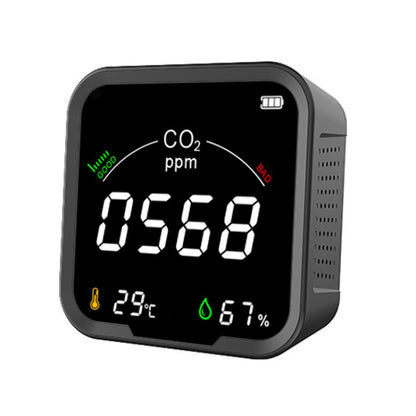 PTH-9C Gas Detector Infrared Carbon Dioxide Detector Temperature And Humidity Meter - Air & Water Quality Tester by buy2fix | Online Shopping UK | buy2fix