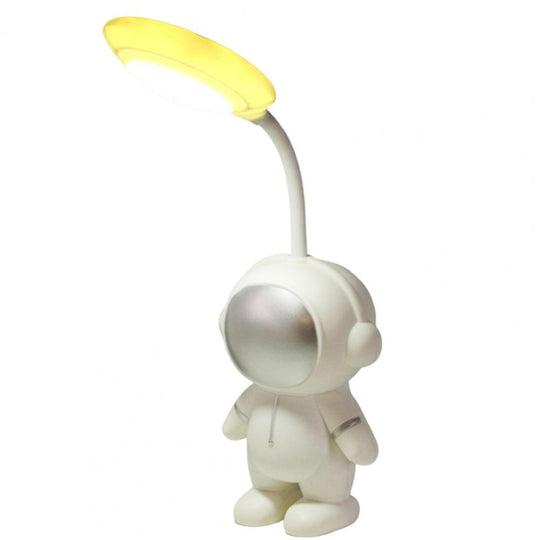 L-220903 Astronaut Eye Protection Study Lamp LED Rechargeable Reading Light(White)