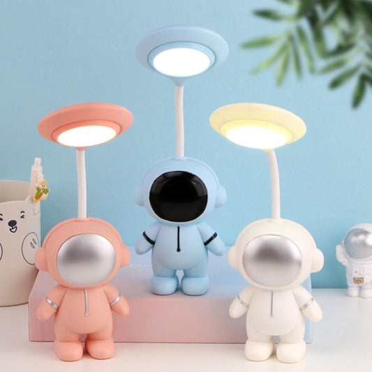 L-220903 Astronaut Eye Protection Study Lamp LED Rechargeable Reading Light(White) - Desk Lamps by buy2fix | Online Shopping UK | buy2fix