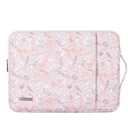 G4-89 PU Laptop Case Tablet Sleeve Bag with Telescoping Handle, Size: 11 Inch(Light Pink) by buy2fix