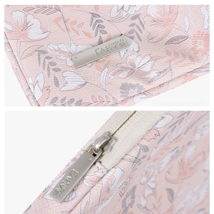 G4-89 PU Laptop Case Tablet Sleeve Bag with Telescoping Handle, Size: 14 Inch(Light Pink) by buy2fix