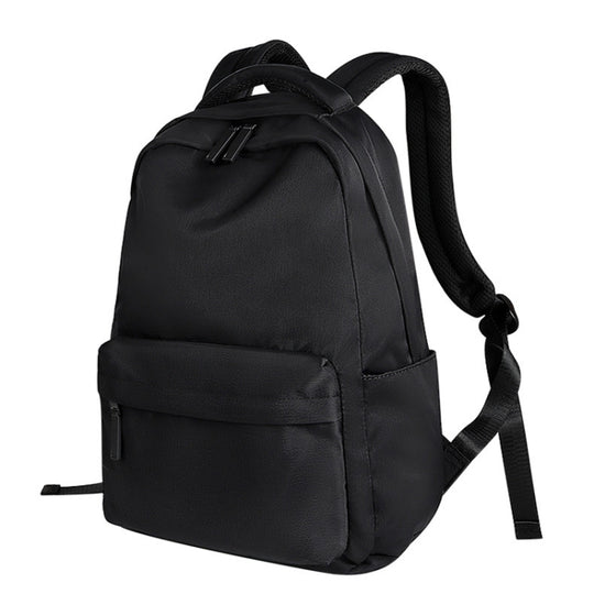 SJ13 13-15.4 inch Large-capacity Waterproof Wear-resistant Laptop Backpack(Black)