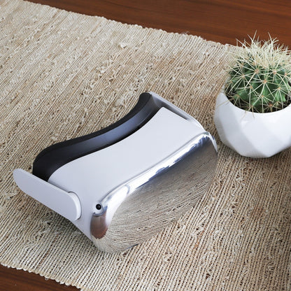 For Meta Quest 2 VR Front Cover Protective Face Shell(Silver Plating) by buy2fix