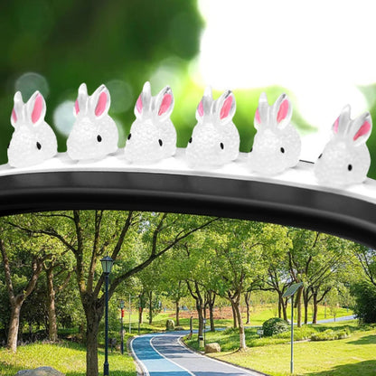 20pcs Large Car Luminous Rabbit Ornament Car Interior Decoration Supplies by buy2fix