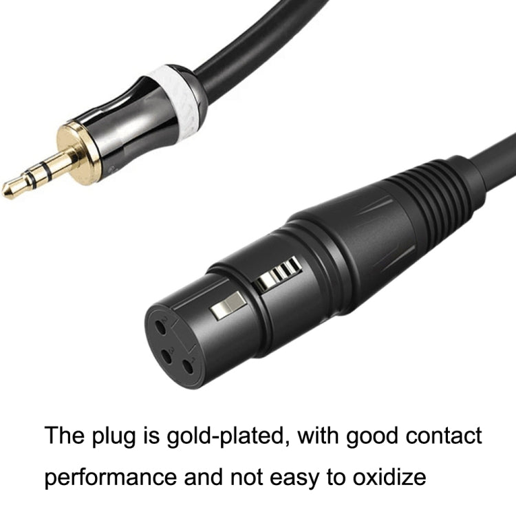 3.5mm To Caron Female Sound Card Microphone Audio Cable, Length: 1m - Microphone Audio Cable & Connector by buy2fix | Online Shopping UK | buy2fix