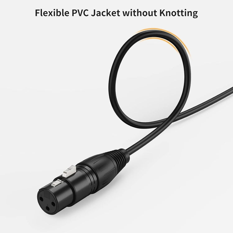 3.5mm To Caron Female Sound Card Microphone Audio Cable, Length: 1m - Microphone Audio Cable & Connector by buy2fix | Online Shopping UK | buy2fix