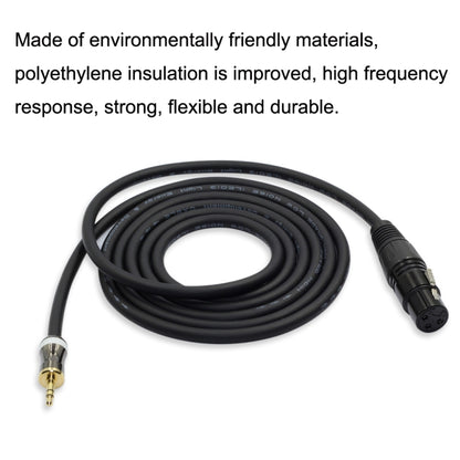 3.5mm To Caron Female Sound Card Microphone Audio Cable, Length: 3m - Microphone Audio Cable & Connector by buy2fix | Online Shopping UK | buy2fix