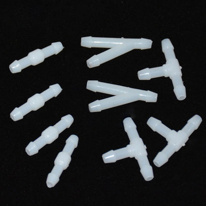 200pcs/bag Universal Car Spray Hose Connector Connection Tube Plastic Snap, Style: T Type - Others by buy2fix | Online Shopping UK | buy2fix