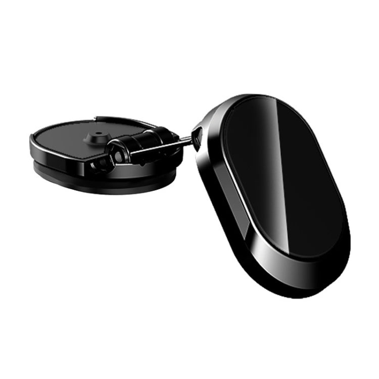 U18 Mini Car Foldable Rotating Magnetic Mobile Phone Navigation Holder(Black) by buy2fix