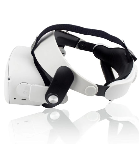 For Meta Quest 2 VR Glasses Adjustable Improve Comfort Elite Head Strap - VR Accessories by buy2fix | Online Shopping UK | buy2fix