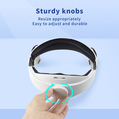 For Meta Quest 2 VR Glasses Adjustable Improve Comfort Elite Head Strap - VR Accessories by buy2fix | Online Shopping UK | buy2fix