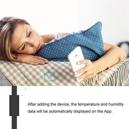 HTS2 Temperature And Humidity Smart Sensor For Bestcon RM4 Pro / RM4 Mini(Black) - Smart Switch by buy2fix | Online Shopping UK | buy2fix