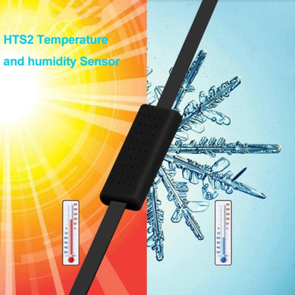 HTS2 Temperature And Humidity Smart Sensor For Bestcon RM4 Pro / RM4 Mini(Black) - Smart Switch by buy2fix | Online Shopping UK | buy2fix