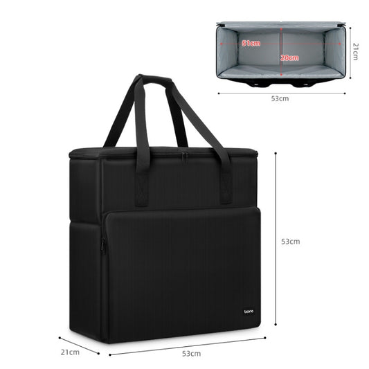 Baona BN-K002 Desktop Computer Host Monitor Keyboard Storage Bag, Size: Single Layer 24 inches - Other by Baona | Online Shopping UK | buy2fix