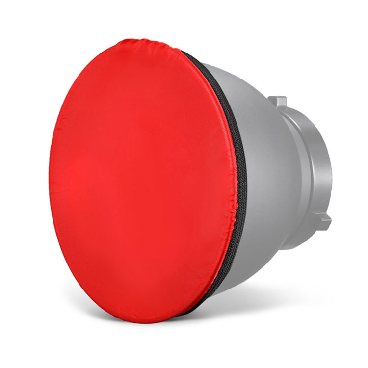 For 55 Degree Standard Cover 18cm Soft Light Fabric Cover, Color: Red by buy2fix