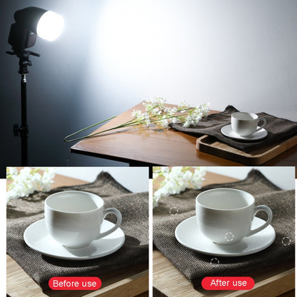 Round Light Head Universal SLR Camera Top Hot Shoe Light Soapbox, For Godox V1/AD100Pro/AD200/AD200Pro(Blue) by buy2fix