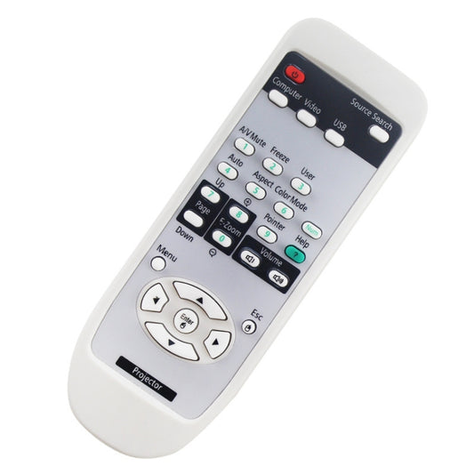 For EPSON EMP-X5 Projector 2pcs Remote Control - Accessories & Parts by buy2fix | Online Shopping UK | buy2fix