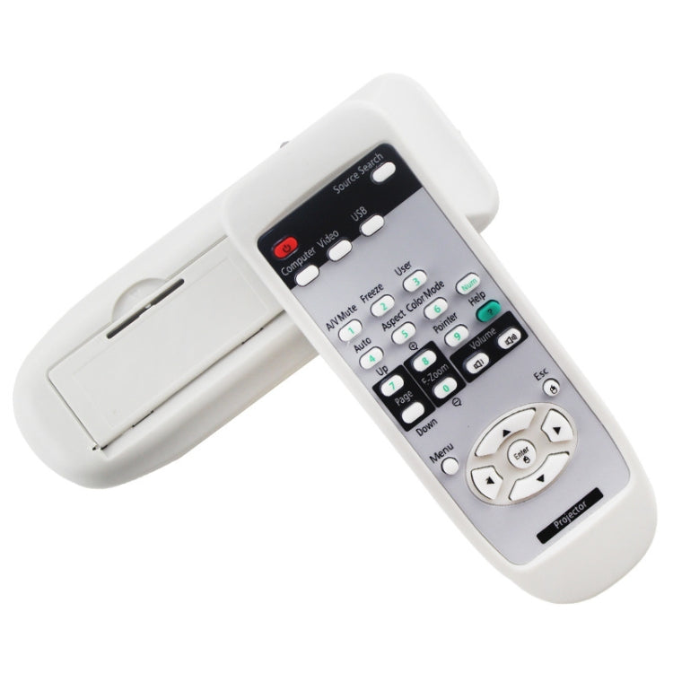 For EPSON EMP-X5 Projector 2pcs Remote Control - Accessories & Parts by buy2fix | Online Shopping UK | buy2fix