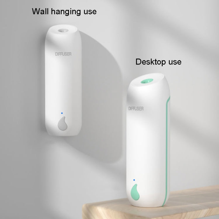 Aromatherapy Machine Automatic Timing Incense Sprayer, Single Machine, No Essential Oil(1.0 White Green) - Air Purifiers & Accessories by buy2fix | Online Shopping UK | buy2fix