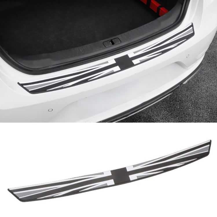 Car Trunk Anti-collision Strip Threshold Decoration Protection Sticker(British Gray) by buy2fix