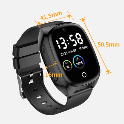 D300 1.54 inch IPS Screen Smart Watch, Support Tracking and Positioning & 4G Video Call(No Body Temperature Version) by buy2fix