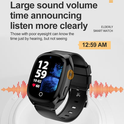 D300 1.54 inch IPS Screen Smart Watch, Support Tracking and Positioning & 4G Video Call(No Body Temperature Version) by buy2fix