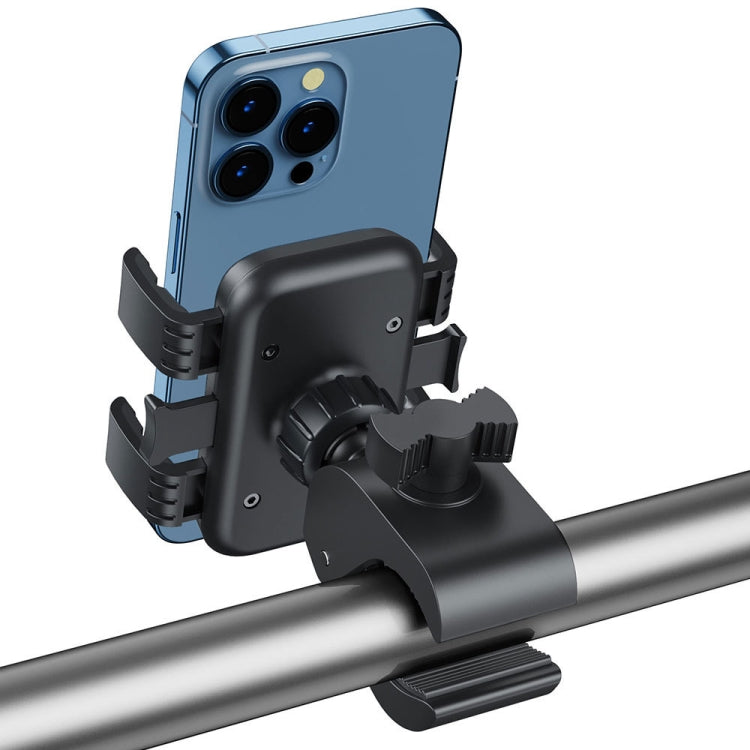 Outdoor Cycling Simple Installation Mobile Phone Holder(Black) by buy2fix