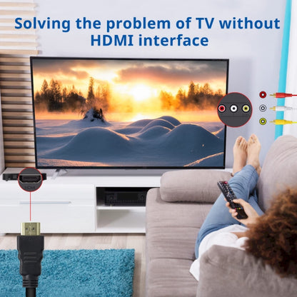 HDMI To AV/3RCA TV Audio Video Cable(1.5m) - Converter by buy2fix | Online Shopping UK | buy2fix