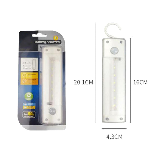 HWX-001 LED Smart Sensing Light Corridor Wireless Night Lamp(White) - Sensor LED Lights by buy2fix | Online Shopping UK | buy2fix