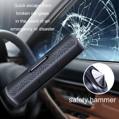 Vehicle Safety Hammer Temporary Parking Phone Number Plate(Silver) by buy2fix