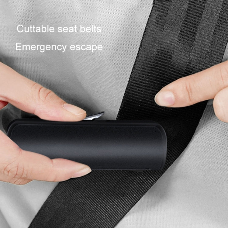 Vehicle Safety Hammer Temporary Parking Phone Number Plate(Silver) by buy2fix