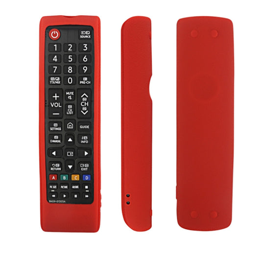 For Samsung BN59-01303A/01199F 2pcs Remote Control Case(Red) - Remote Control Covers by buy2fix | Online Shopping UK | buy2fix