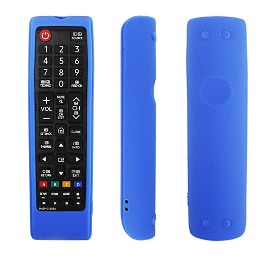 For Samsung BN59-01303A/01199F 2pcs Remote Control Case(Blue) - Remote Control Covers by buy2fix | Online Shopping UK | buy2fix