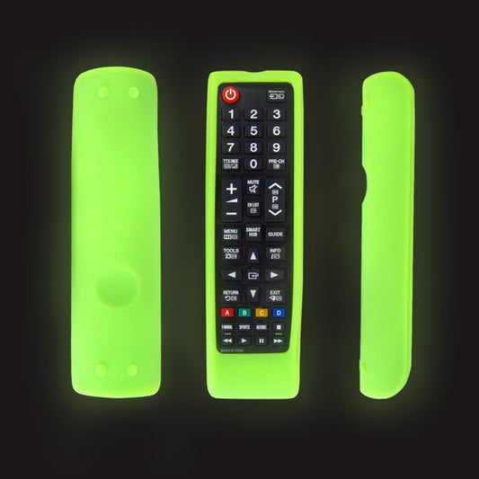 For Samsung BN59-01303A/01199F 2pcs Remote Control Case(Fluorescent Green) - Remote Control Covers by buy2fix | Online Shopping UK | buy2fix