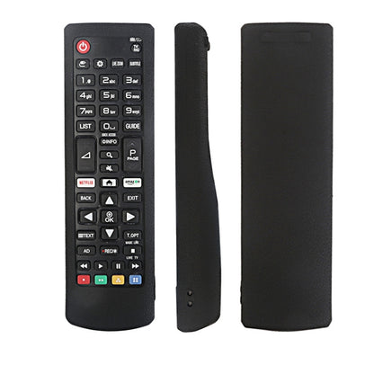 For LG 2pcs Remote Control Drop-Proof Protection Case(Black) - Remote Control Covers by buy2fix | Online Shopping UK | buy2fix