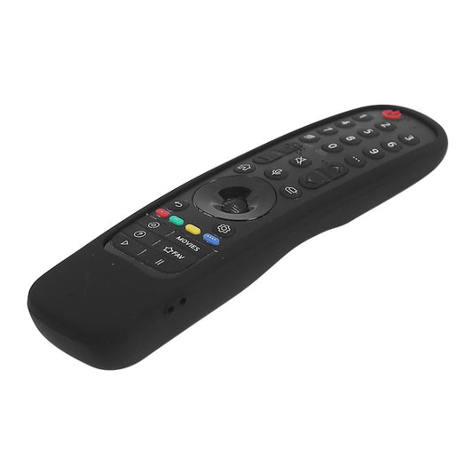 For LG MR21GA/MR21GC 2pcs Remote Control Silicone Case(Black) - Remote Control Covers by buy2fix | Online Shopping UK | buy2fix