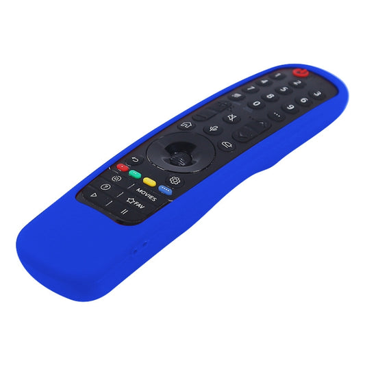 For LG MR21GA/MR21GC 2pcs Remote Control Silicone Case(Blue) - Remote Control Covers by buy2fix | Online Shopping UK | buy2fix