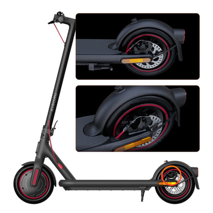 For Xiaomi  Electric Scooter 3/ 4 Pro Rear Wheel Disc Brake Calipers(Black) - Accessories & Parts by buy2fix | Online Shopping UK | buy2fix