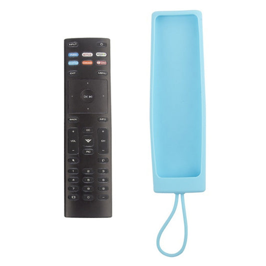For Vizio XRT136/XRT140 2pcs Remote Control Silicone Case(Luminous Blue) - Remote Control Covers by buy2fix | Online Shopping UK | buy2fix